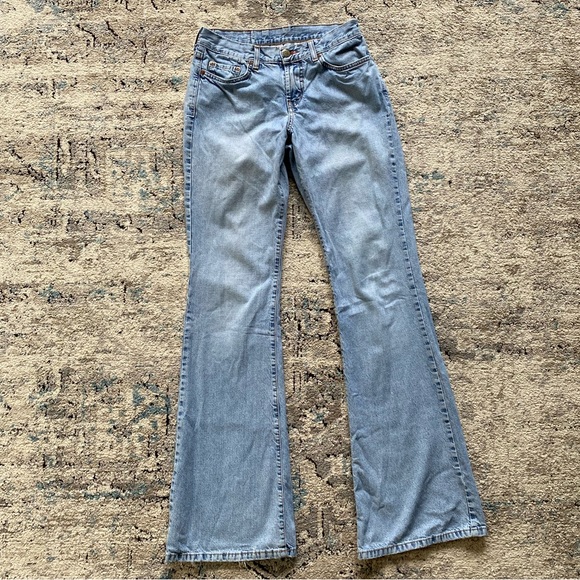 Vintage Jeans Vintage Lucky Brand Peanut Pant Low Rise Flare Jeans